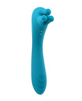 Evolved Evolved Heads or Tails Rechargeable Vibrator - Teal - Image 3