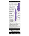 Evolved Evolved Thick & Thrust Bunny Dual Stim Rechargeable - Purple - Image 2