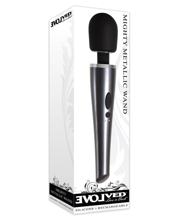 Evolved Evolved Mighty Metallic Wand - Gray/Black