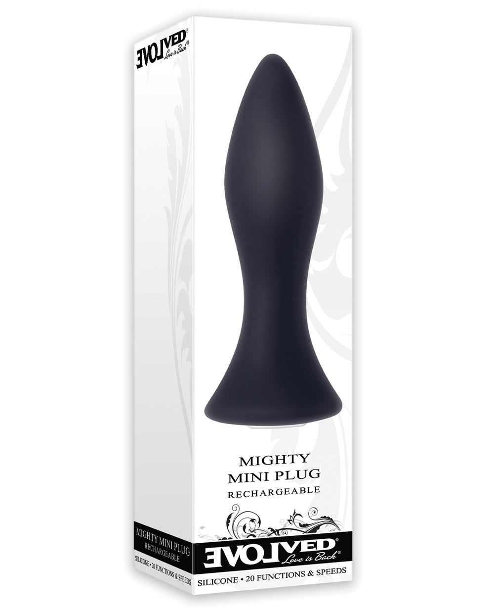 Evolved Evolved Mini Butt Plug - Black