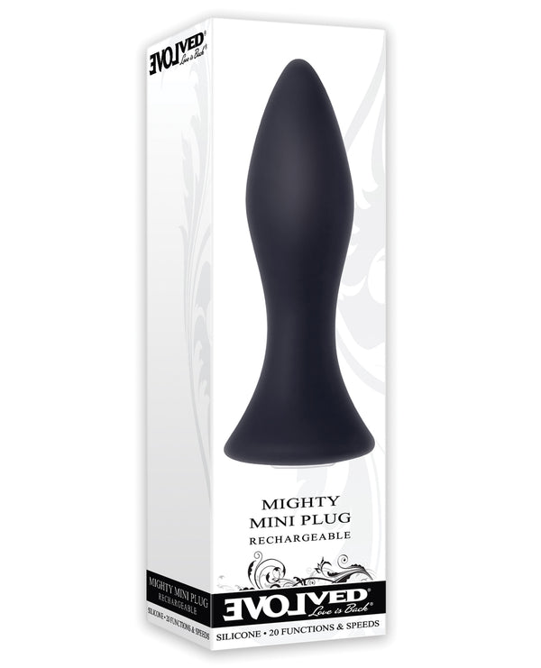 Evolved Evolved Mini Butt Plug - Black