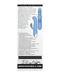 Evolved Evolved Thump n Thrust Rechargeable Dual Stim - Blue - Image 2