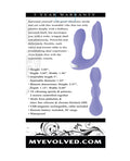 Evolved Evolved Every Way Play Remote Controlled Rabbit Vibrator - Lilac - Image 5