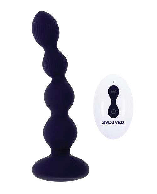 Evolved Evolved Pleasure Orbit Remote Controlled Anal Vibe - Purple