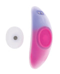 Evolved Paradise Panty Curved Panty Vibe w/Remote Control - Pink/Purple (5)