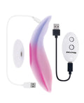 Evolved Paradise Panty Curved Panty Vibe w/Remote Control - Pink/Purple (6)