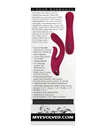 Evolved Evolved Red Dream Dual Stim - Burgundy - Image 2