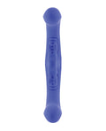 Evolved Evolved Lovebirds Curved Dual-Ended Rabbit Vibe w/Remote Control - Blue - Image 4