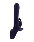 Evolved Evolved Giving Vibes Strap-On Bunny Eared Stimulator w/Remote Control - Purple - Image 4