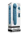 Evolved Evolved Queen of All Trades Thrusting & Rotating Vibrator - Teal