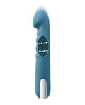 Evolved Evolved Queen of All Trades Thrusting & Rotating Vibrator - Teal - Image 4
