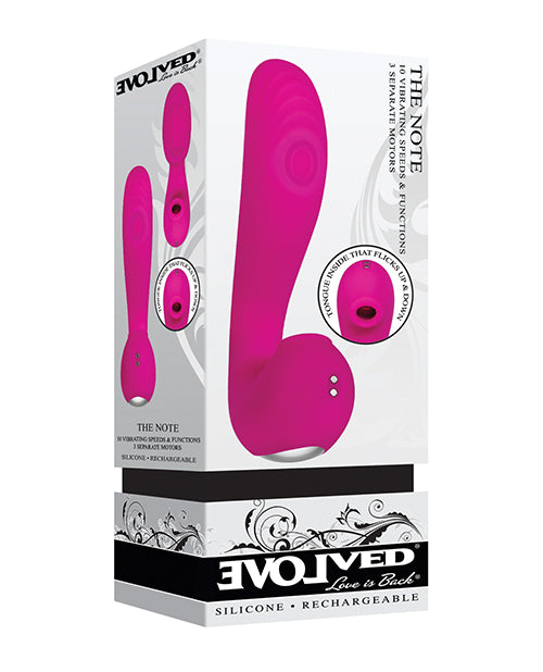 Evolved Evolved The Note Thumping Licking Vibe - Pink
