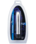 Erotic Toy Company Erotic Toy Company Chrome Classics 7" Vibe - Silver - Image 2