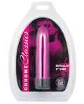 Erotic Toy Company Erotic Toy Company Chrome Classics 5" Vibe - Pink - Image 2