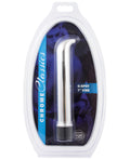 Erotic Toy Company Erotic Toy Company Chrome Classics 7" G Spot Vibe - Silver - Image 2