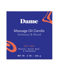 Dame Dame Massage Oil Candle - Soft Touch - Image 2