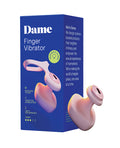 Dame Dame Fin 2.0 Finger Vibrator - Quartz