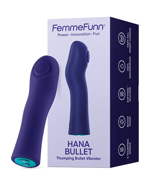 Femme Funn Femme Funn Hana Fingerlike Thumping Bullet - Dark Purple