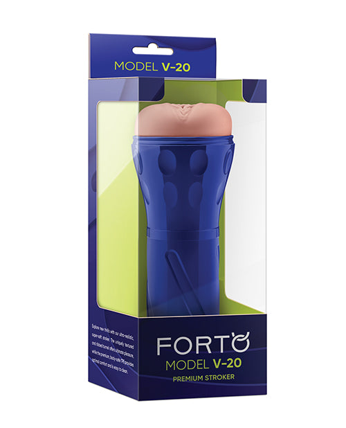 Forto Forto Model V-20 Hard-Side Vagina Masturbator - Light