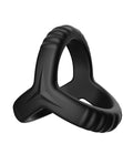 Not Regular Toys Forto Tri Cock & Ball Ring - Black - Image 2