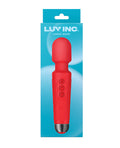 Luv Inc. Luv Inc. 8" Large Wand - Red - Image 3