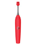 Luv Inc. Luv Inc. Orgasm Pen w/Three Attachments - Red - Image 3