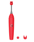 Luv Inc. Luv Inc. Orgasm Pen w/Three Attachments - Red - Image 4