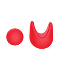 Luv Inc. Luv Inc. Orgasm Pen w/Three Attachments - Red - Image 5