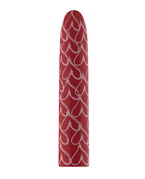 Luv Inc. Luv Inc. Graffiti Heart Bullet - Red
