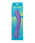 Luv Inc. Luv Inc. Ribbed G-Spot Vibrator - Purple - Image 4