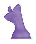 Luv Inc. Luv Inc. Mouth & Tongue Suction Cup Vibrator - Purple - Image 3