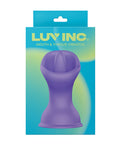 Luv Inc. Luv Inc. Mouth & Tongue Suction Cup Vibrator - Purple - Image 4