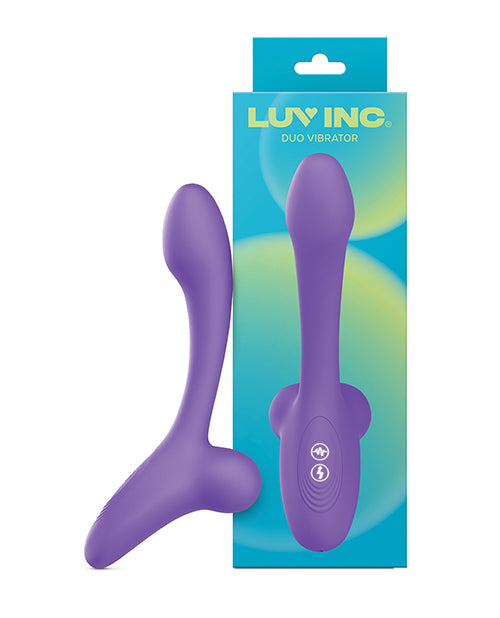 Luv Inc. Luv Inc. Poseable Duo Vibrator - Purple