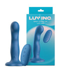 Luv Inc. Luv Inc. Wavy Strap-On Luv Vibe - Blue