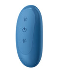 Luv Inc. Luv Inc. Wavy Strap-On Luv Vibe - Blue - Image 4