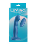 Luv Inc. Luv Inc. Wavy Strap-On Luv Vibe - Blue - Image 5