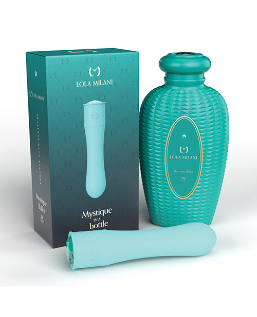 Lola Milani Lola Milani Mystique Bullet w/Emerald Bottle - Teal
