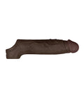 Shaft Shaft Model F Flexskin Liquid Silicone 7.8" Sheath - Mahogany - Image 4