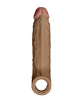 Shaft Shaft Model F Flexskin Liquid Silicone 8.8" Sheath - Oak
