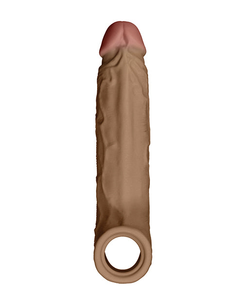 Shaft Shaft Model F Flexskin Liquid Silicone 8.8" Sheath - Oak