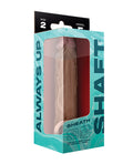 Shaft Shaft Model F Flexskin Liquid Silicone 8.8" Sheath - Oak - Image 5