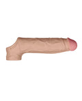 Shaft Shaft Flexskin Liquid Silicone 7.8" Vibrating Sheath - Pine - Image 4