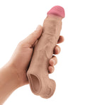 Shaft Shaft Flexskin Liquid Silicone 8.8" Vibrating Sheath - Pine - Image 5