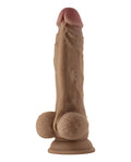 Shaft Shaft Model A Flexskin Liquid Silicone 8.5" Dong w/Balls - Oak - Image 2