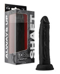 Shaft Shaft Model J Flexskin Liquid Silicone 7.5" Dong - Black