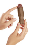 Shaft Shaft Model B Flexskin Liquid Silicone Bullet - Oak - Image 3
