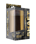 Shaft Shaft Flexskin Liquid Silicone 6.5" Vibrating Dong - Mahogany - Image 5