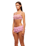 Not Regular Toys Soft Girl Era Sheer Mesh & Lace Bralette & Shorts - Light Pink LG - Image 2