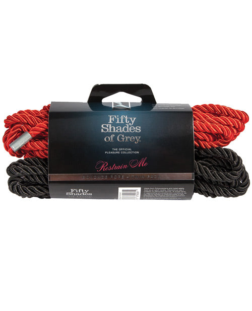 Fifty Shades of Grey Fifty Shades of Grey Restrain Me Bondage Rope Twin Pack