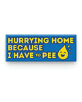 Not Regular Toys I have To Pee Car Magnet - Image 2